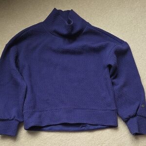 Calia Textured Purple Sweater
